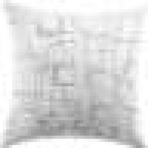 Подушка квадратная Cortin «Античные буквы»